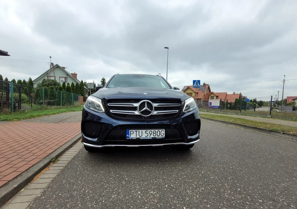 Mercedes-Benz GLE cena 149900 przebieg: 270000, rok produkcji 2016 z Turek małe 781